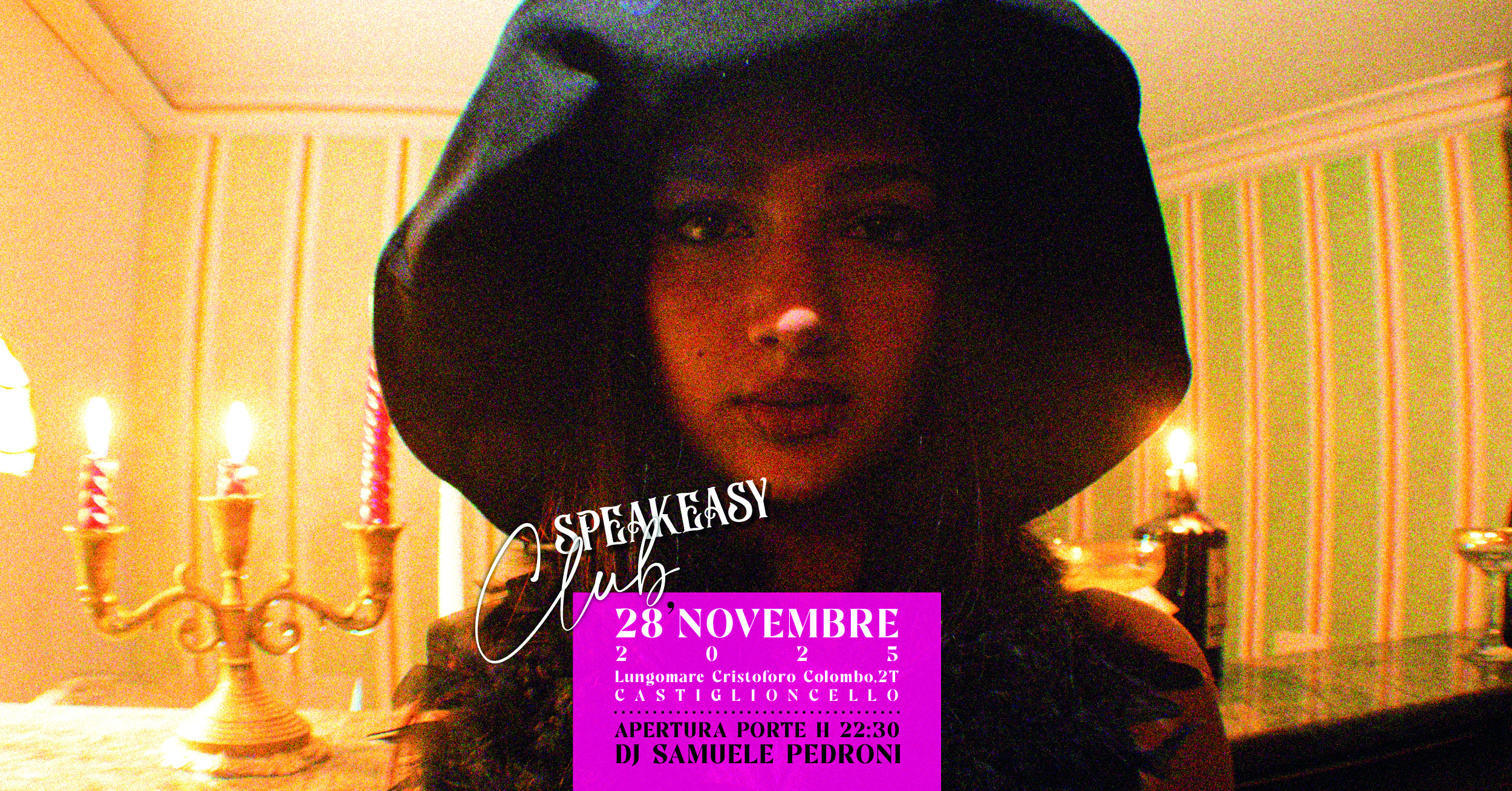 Venerdì 28 Novembre: Speakeasy!