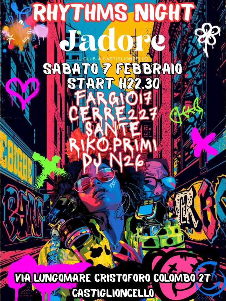 🎶 Sabato 7 — RHYTHMS Night🎶